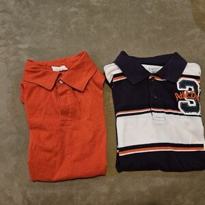 2-boys large size 10-12 polo shirts